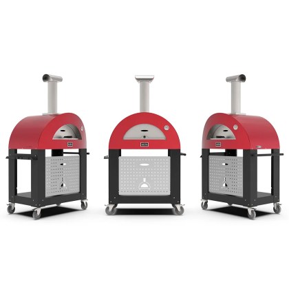ALFA MODERNO 2 PIZZE ANTIQUE RED ΥΓΡΑΕΡΙΟ / ΞΥΛΟ