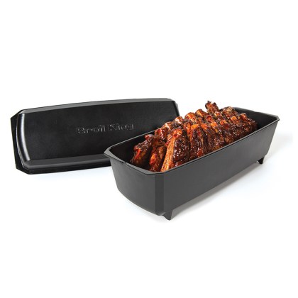 Broil King Cast Iron ΓΑΣΤΡΑ With ΒΑΣΗ for RIBS 48x19x13 cm