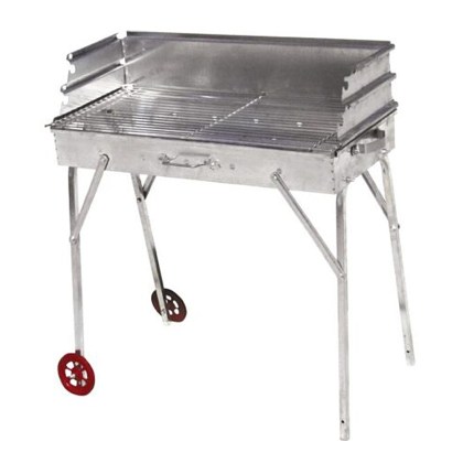 Ψησταριά Γαλβανιζέ Με Γαλβανιζέ Πλάτη Α 78cm x 42cm