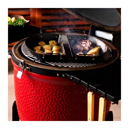 Kamado Joe Karbon steel Half-Moon Pan Set