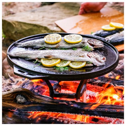 LODGE 14 Inch Cast Iron Cook-It-All