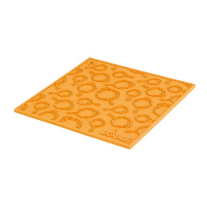 LODGE Silicone Trivet Orange