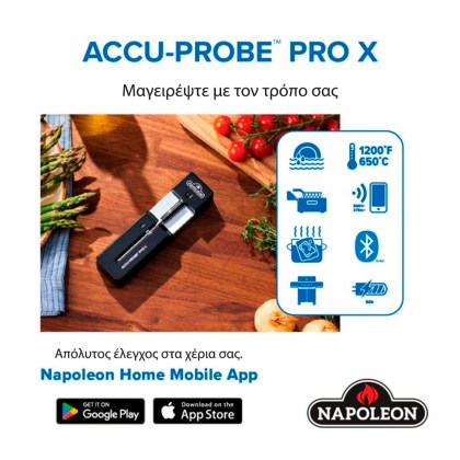Napoleon Θερμόμετρο Ψησίματος Accu-Probe Pro X