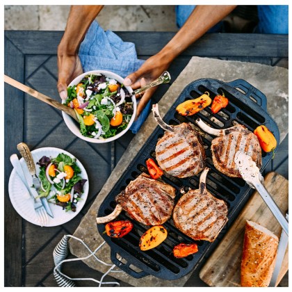 Lodge Sportsmans Grill Combo