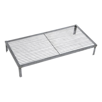 Επαγγελματική Ίσια Σχάρα Με Πόδια 100x40x14cm